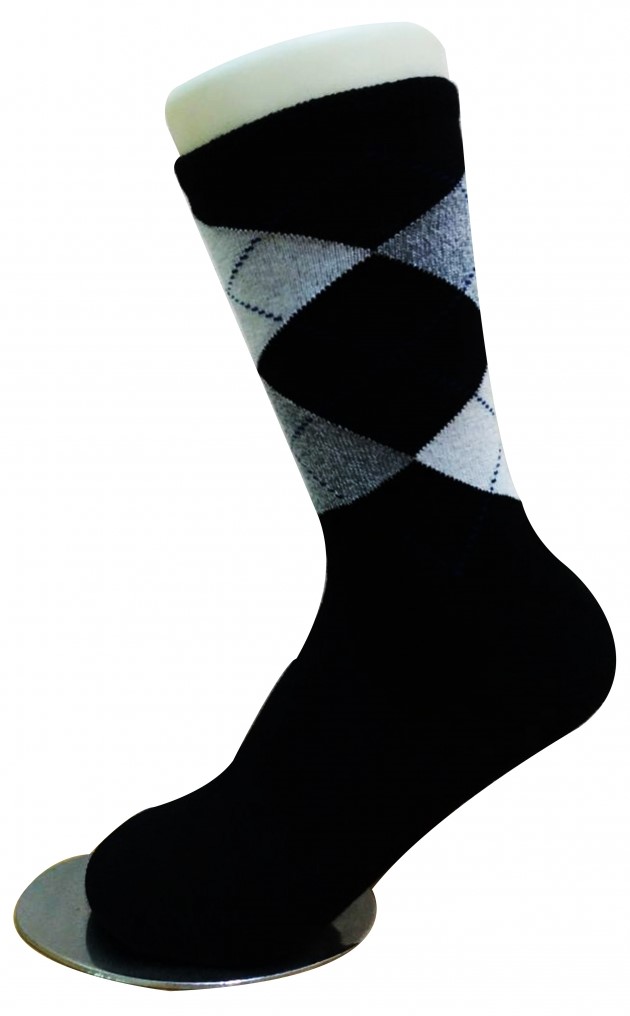 碘抑菌有機棉襪